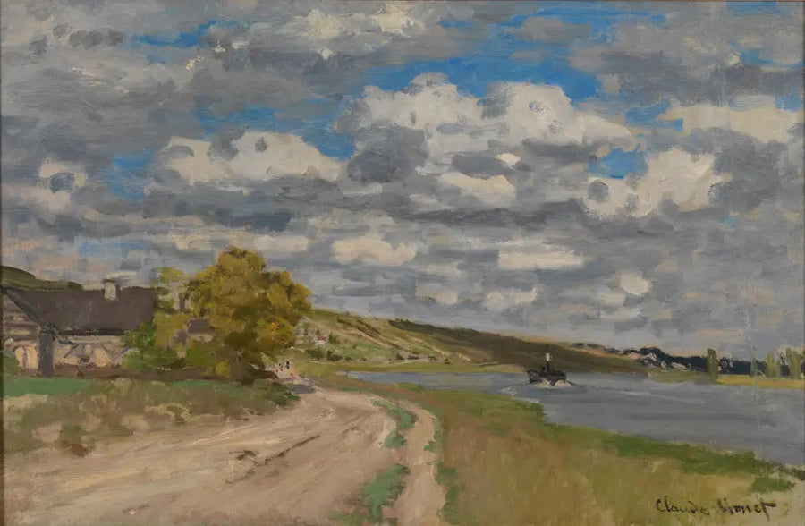 Seine Nehri'nin ağzı yakınında, Honfleur - Claude Monet