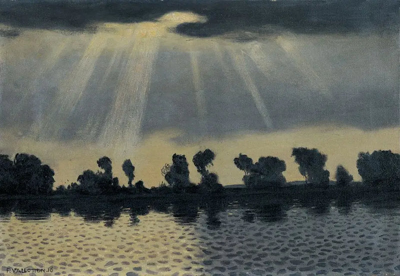 Andelys yakınlarındaki Seine Nehri - Félix Vallotton