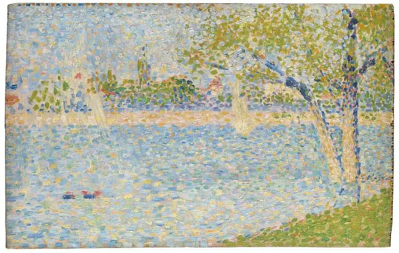 Büyük Jatte'den Görülen Seine - Georges Seurat