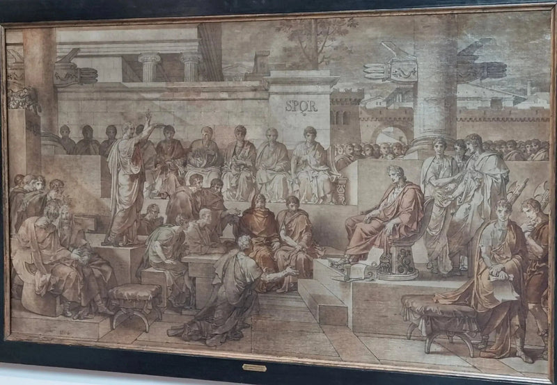 Ligarius'nun Cümlesi - Charles Meynier
