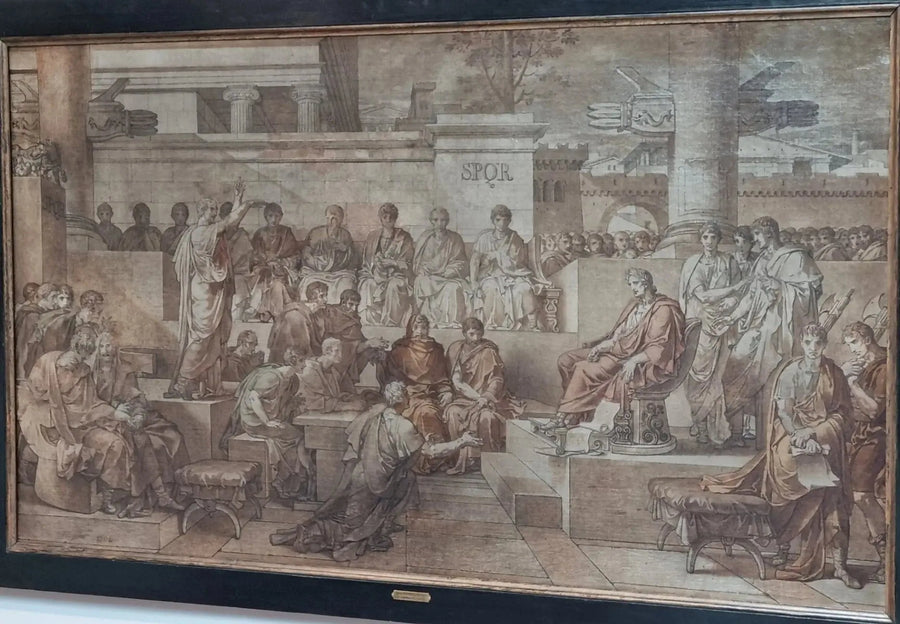 Ligarius'nun Cümlesi - Charles Meynier