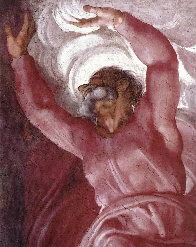 Işığın ve karanlığın Ayrılması - Michelangelo