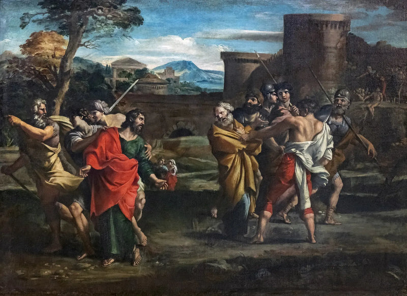 Saint Pierre ve Saint Paul'un Ayrılması - Giovanni Lanfranco
