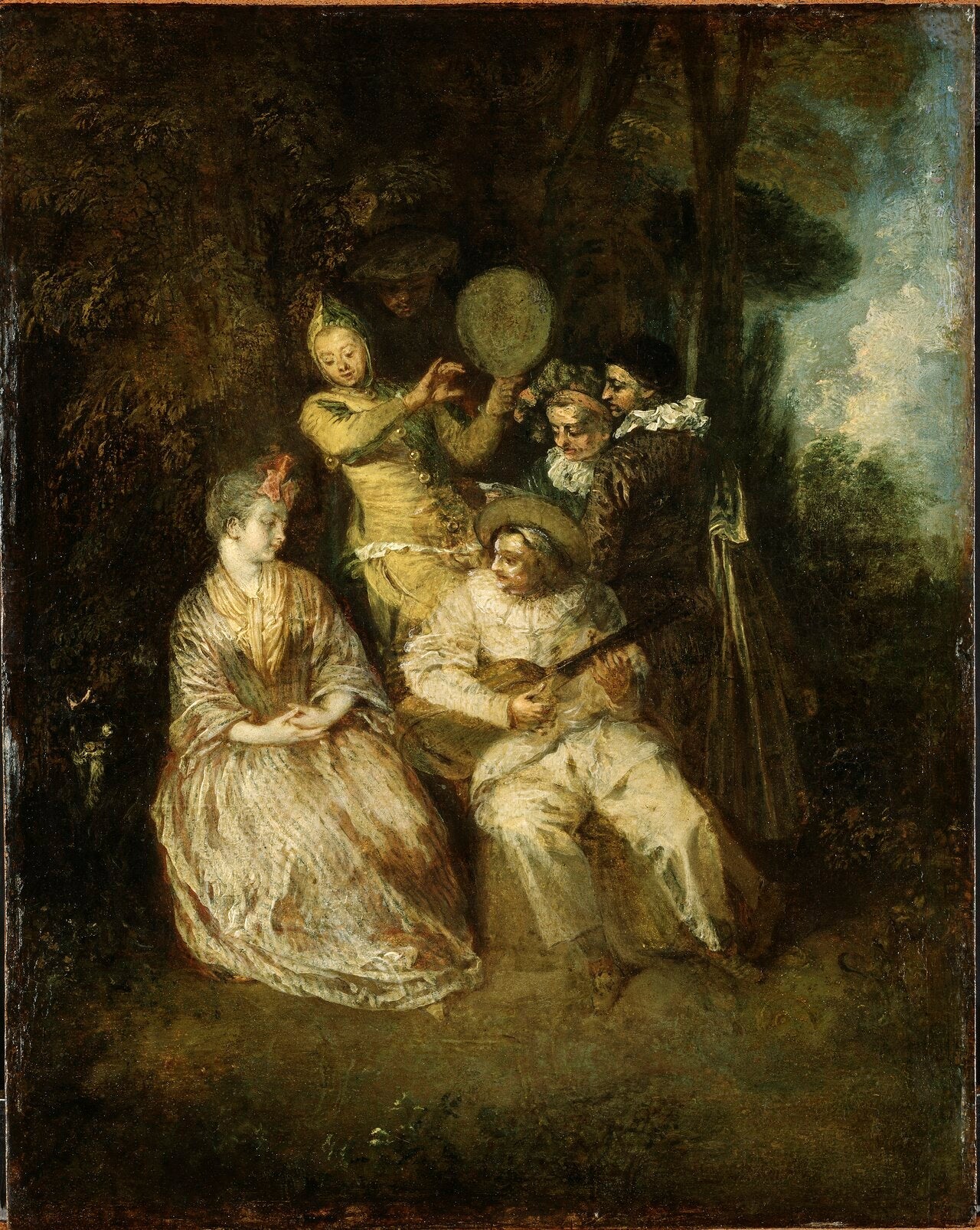 İtalyan Serenatı - Antoine Watteau
