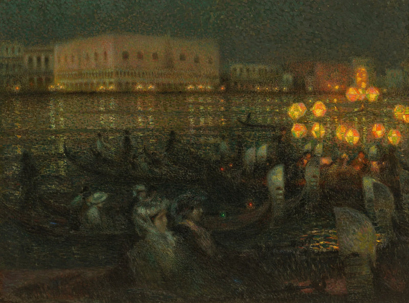 La Sérénade, Venedik - Henri Le Sidaner