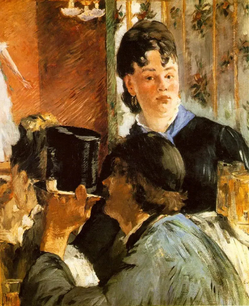 Bira Servisi Yapan - Édouard Manet