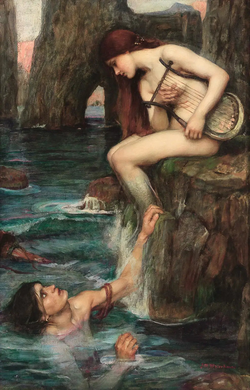 Deniz Kızı - John William Waterhouse
