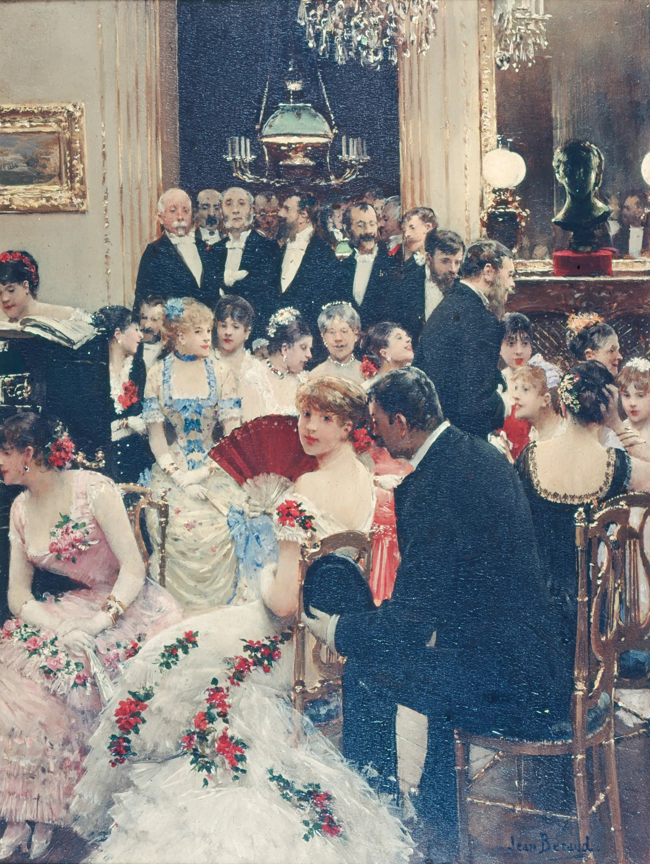 La Soirée. Autour du piano - Jean Béraud - Alpha Reproduction