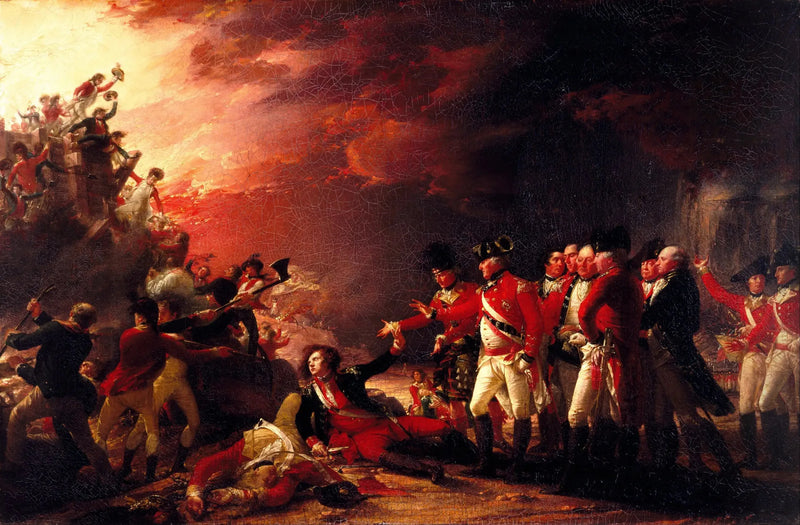 Gibraltar garnizonu çıkışı - John Trumbull