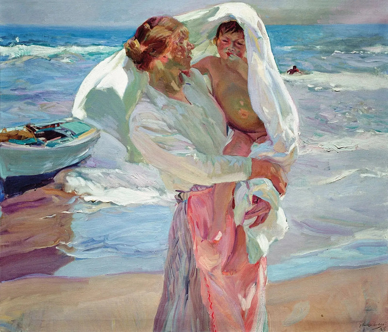 Banyodan Çıkış - Joaquín Sorolla