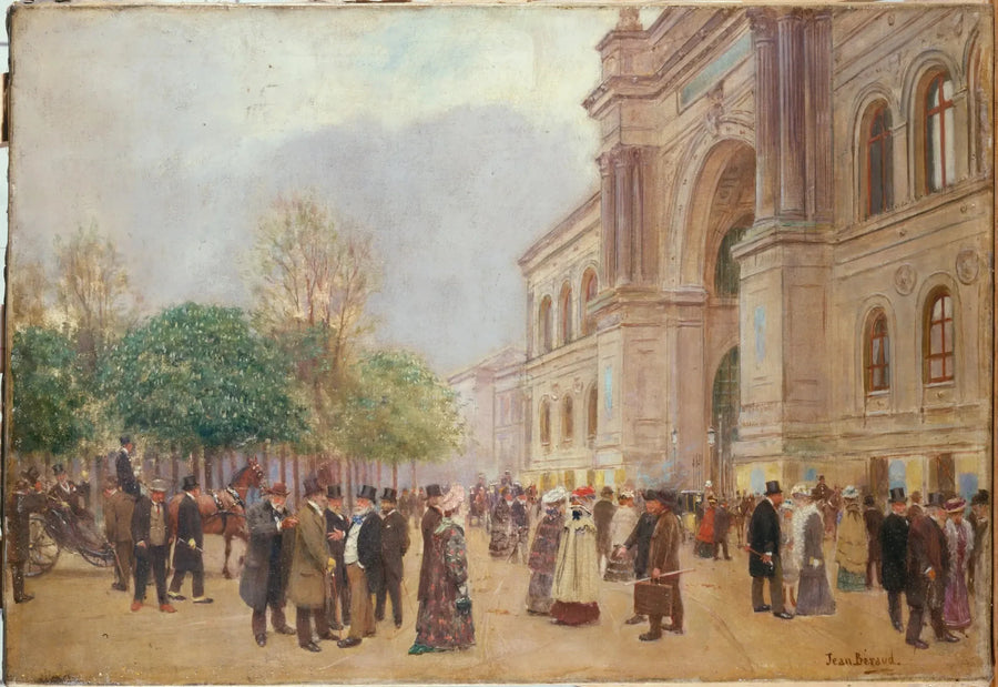 Sanat Fuarı'ndan Çıkış, Sanayi Sarayı - Jean Béroud