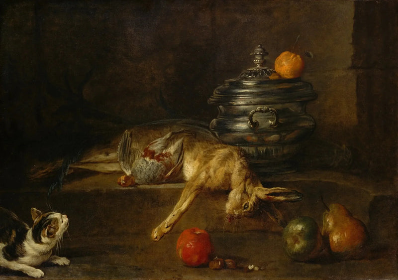 Gümüş Çorba Kabı - Jean Siméon Chardin