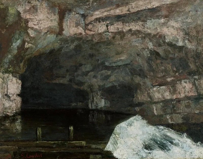 Loue Kaynağı - Gustave Courbet