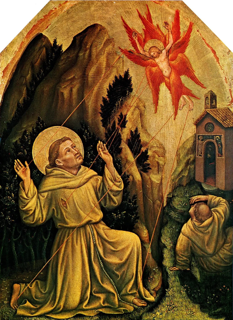 Saint François'nin Damgalanması - Gentile da Fabriano