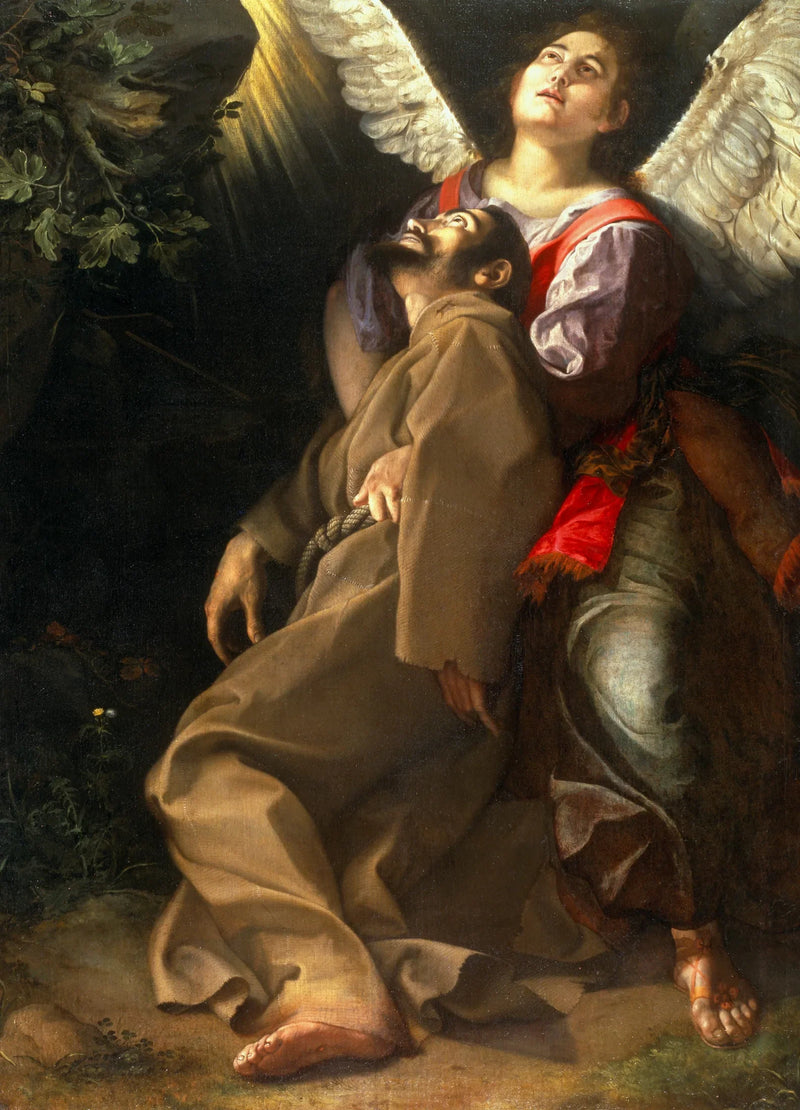 Saint François'nin Damgalanması - Orazio Gentileschi