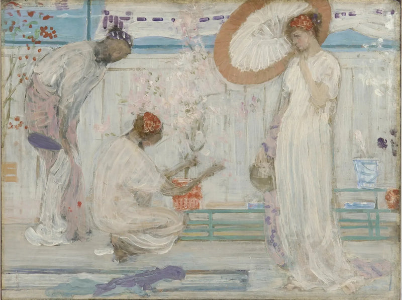 Beyaz Senfoni: Üç Kız - James Abbott McNeill Whistler