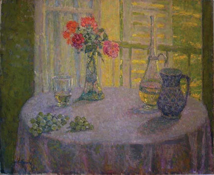 Vazo İçinde Güller Tablosu, Versailles - Henri Le Sidaner