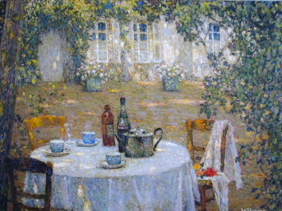 Güneşli Masa - Henri Le Sidaner