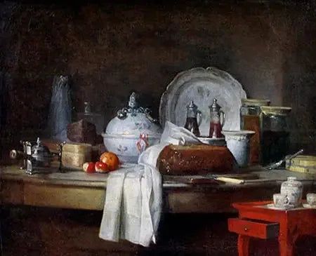 Ofis Masası - Jean Simeón Chardin