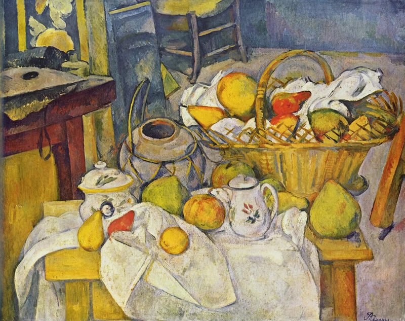 Mutfak Masası - Paul Cézanne
