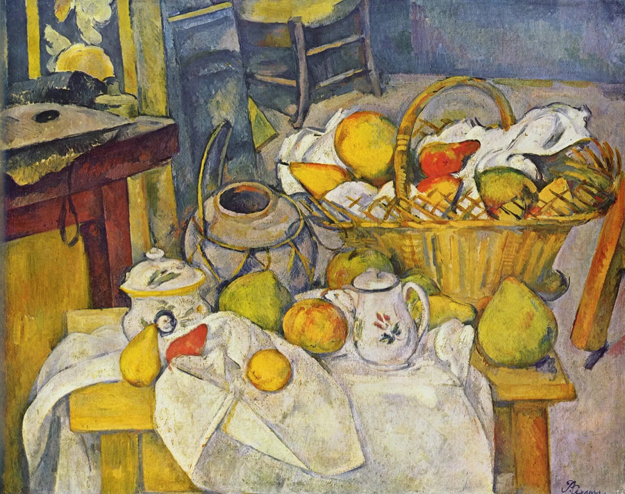 Mutfak Masası - Paul Cézanne