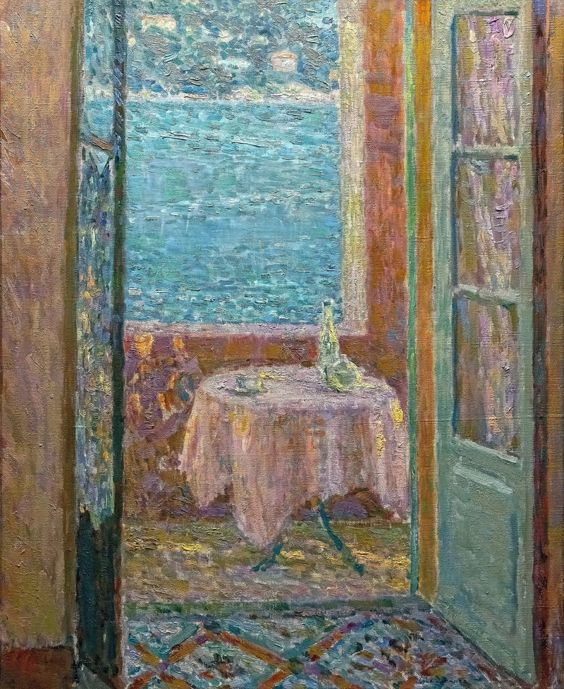Deniz Masası, Villefranche-sur-Mer - Henri Le Sidaner
