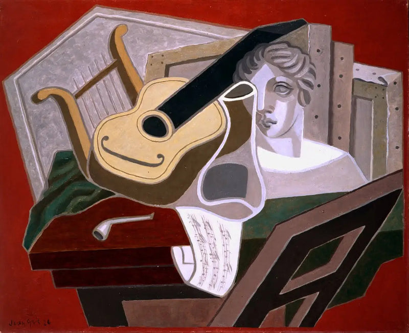 Müzisyenin Masası - Juan Gris