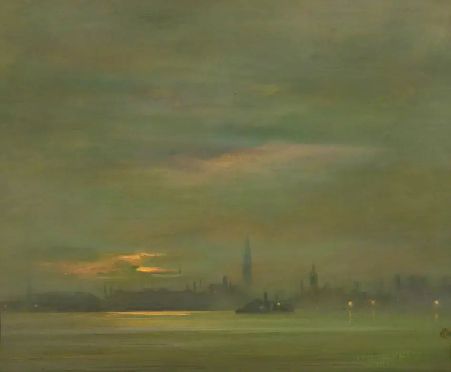 Thames, akşam - James Abbott McNeill Whistler
