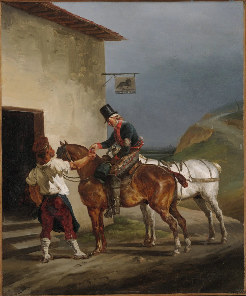Beyaz At Taverna - Théodore Géricault