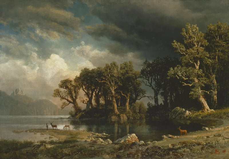 Gelecek Fırtına - Albert Bierstadt