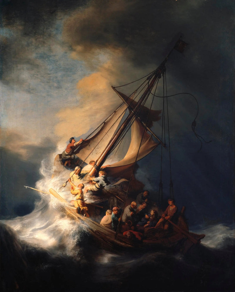 Galile Gölü'nde Fırtına - Rembrandt