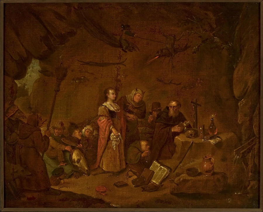 Aziz Antonius'un Günahkâr İsteği - David Teniers genç