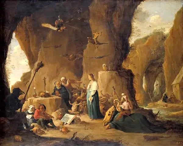 Aziz Antonius'un Günahkâr İsteği - David Teniers genç