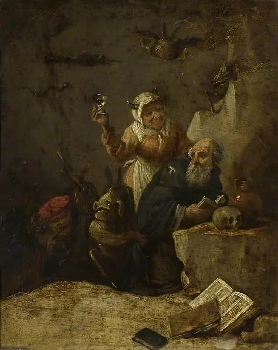 Aziz Antonius'un Günahkâr İsteği - David Teniers Genç