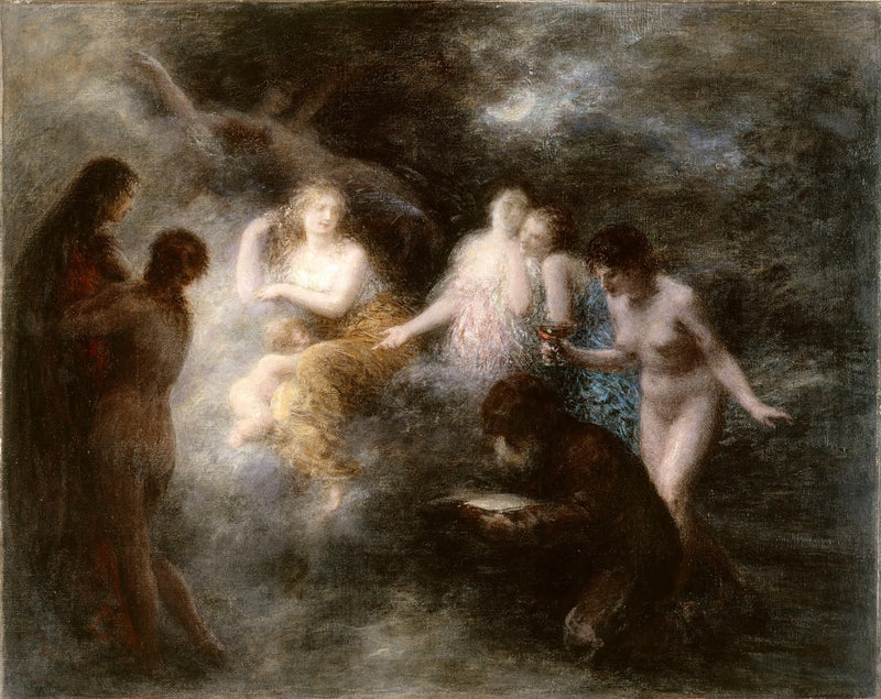 Aziz Antonius'un İmtihanı - Henri Fantin-Latour