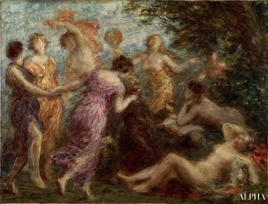 La tentation de saint Antoine - Henri Fantin-Latour - Reproductions de tableaux et peintures haut de gamme