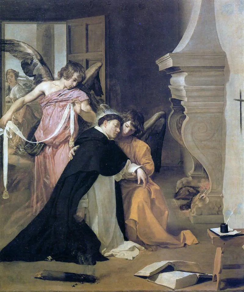 Saint Thomas Aquinas'ın Günah Çekiciliği - Diego Velázquez