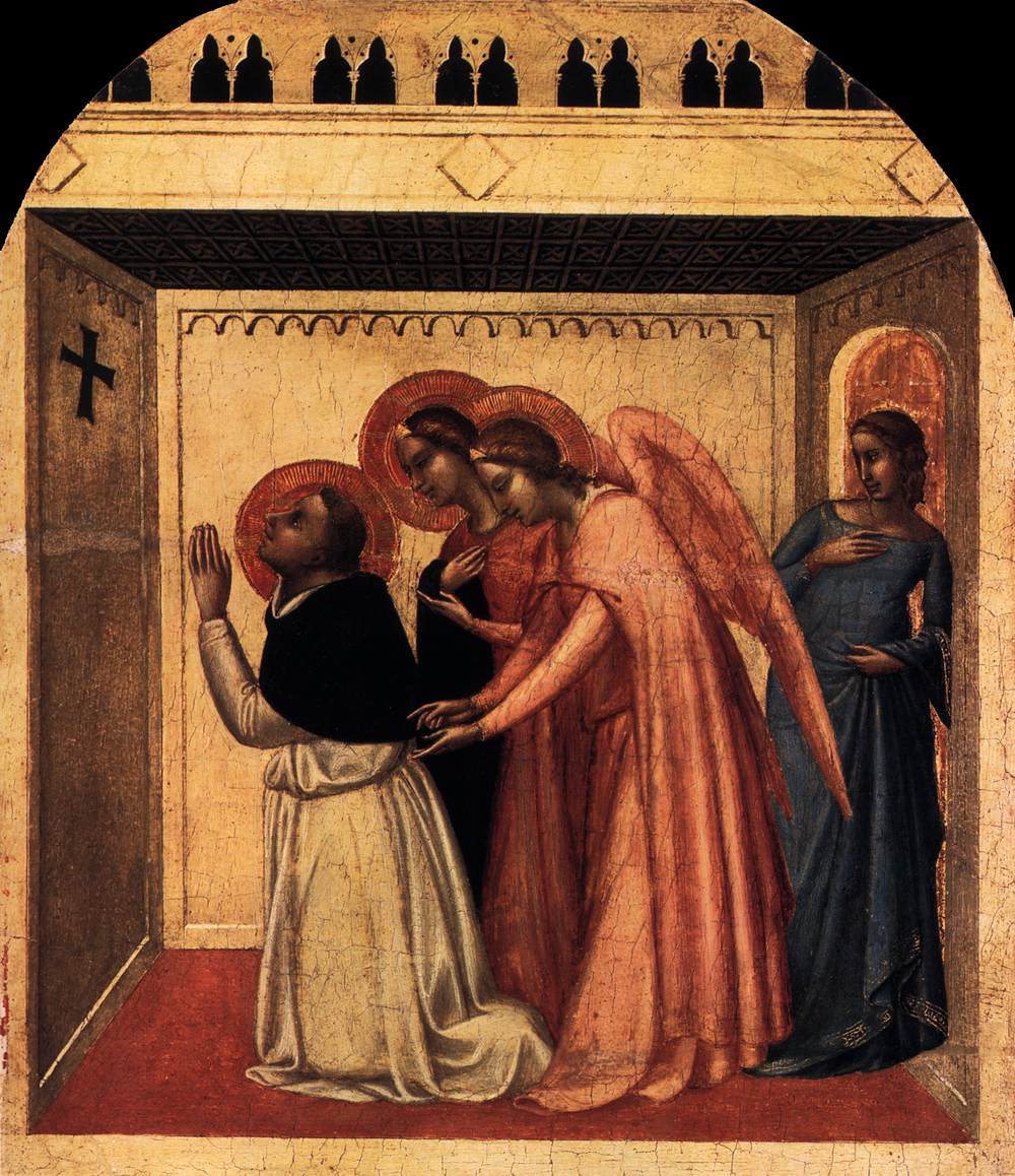 La tentation de Thomas d’Aquin - Bernardo Daddi - Alpha Reproduction
