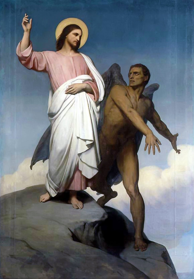 İsa'nın Baştan Çıkarılması - Ary Scheffer