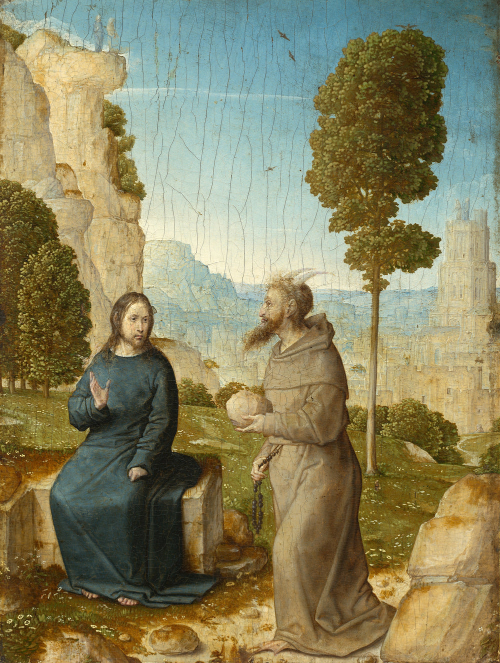 La tentation du Christ - Juan de Flandes - Alpha Reproduction
