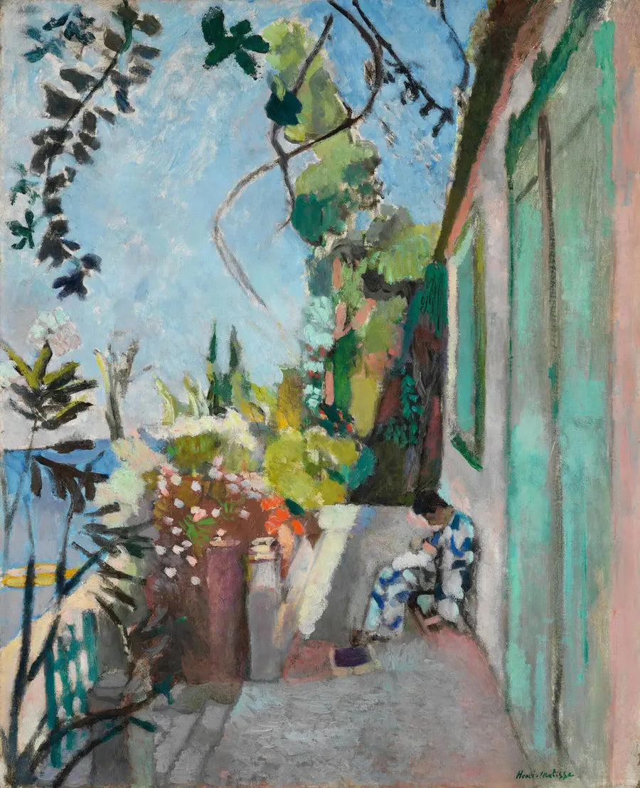 Teras, Saint-Tropez - Henri Matisse