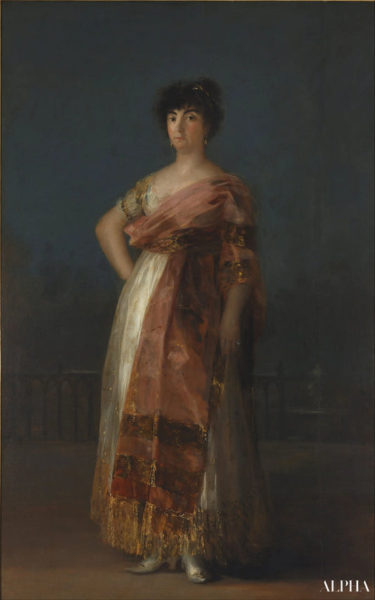 La Tirana - Francisco de Goya - Reproductions de tableaux et peintures haut de gamme