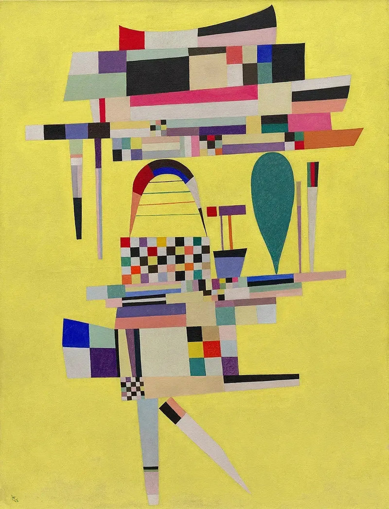 Sarı Tuval - Vassily Kandinsky