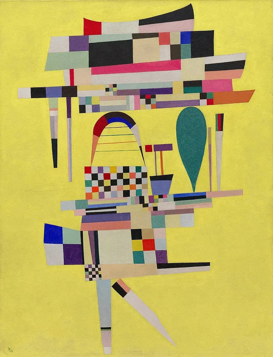 Sarı Tuval - Vassily Kandinsky