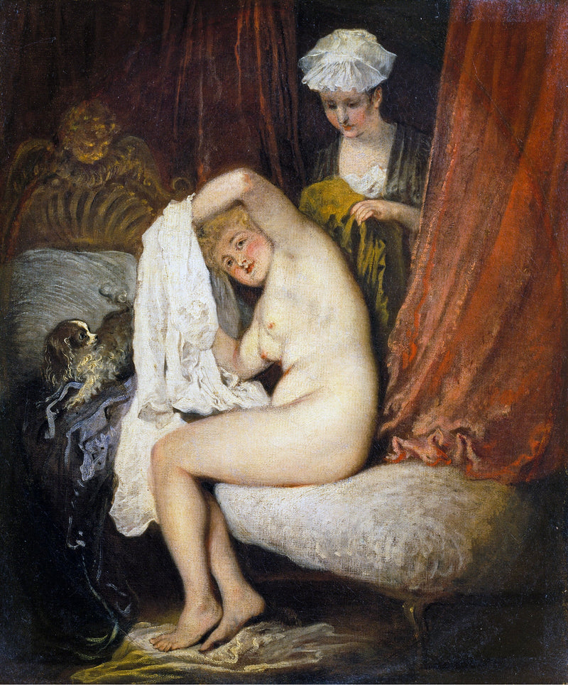 La toilette - Antoine Watteau