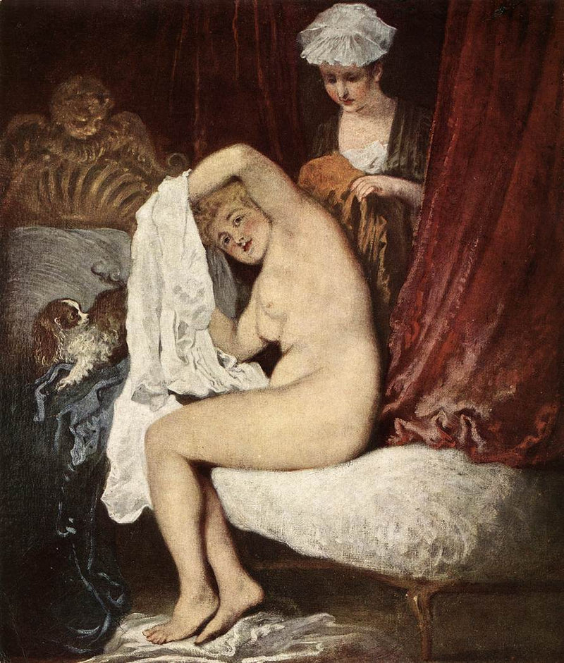 La toilette - Antoine Watteau