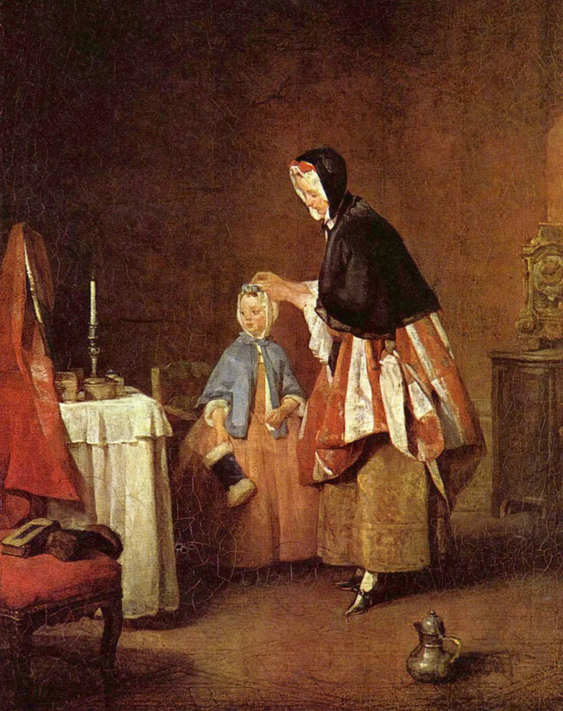 Sabah Tuvaleti - Jean Simeón Chardin
