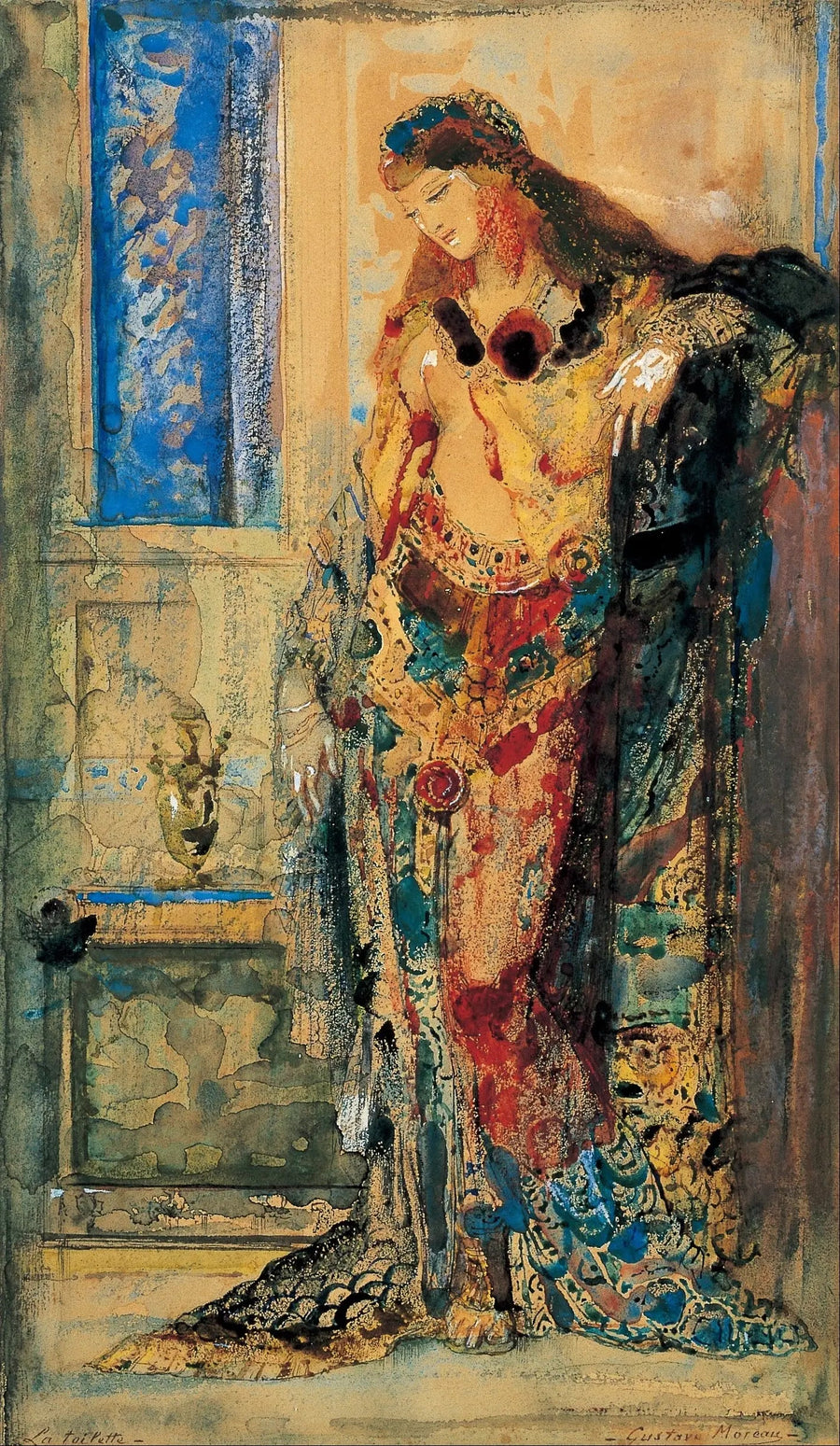 La Tuvalet - Gustave Moreau