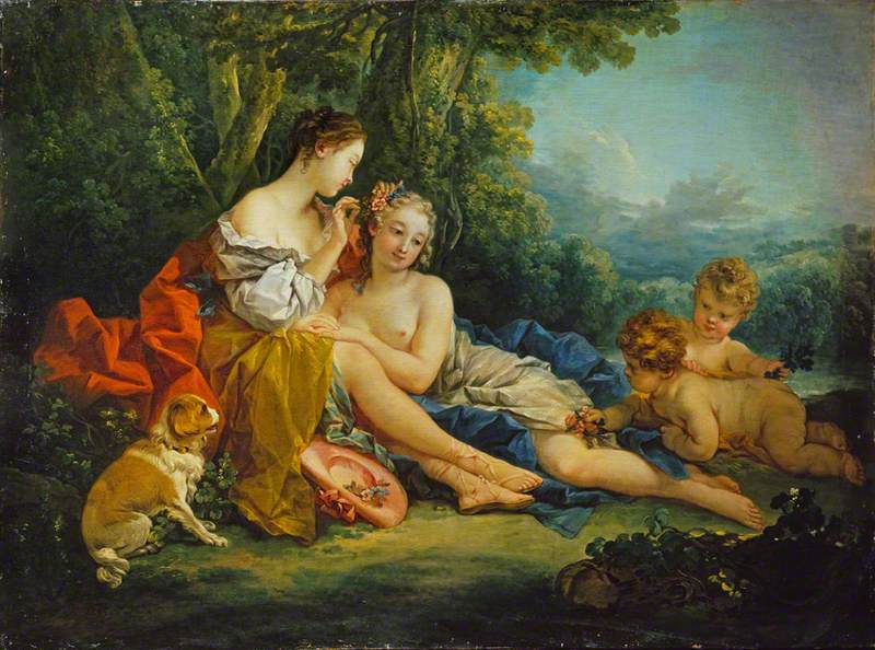 La toilette pastorale - François Boucher