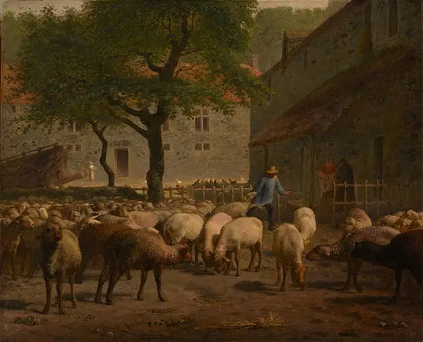 Koyunların Tonu - Jean-François Millet